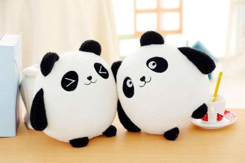 Rounded Panda Plushie for sale at Global Plushie