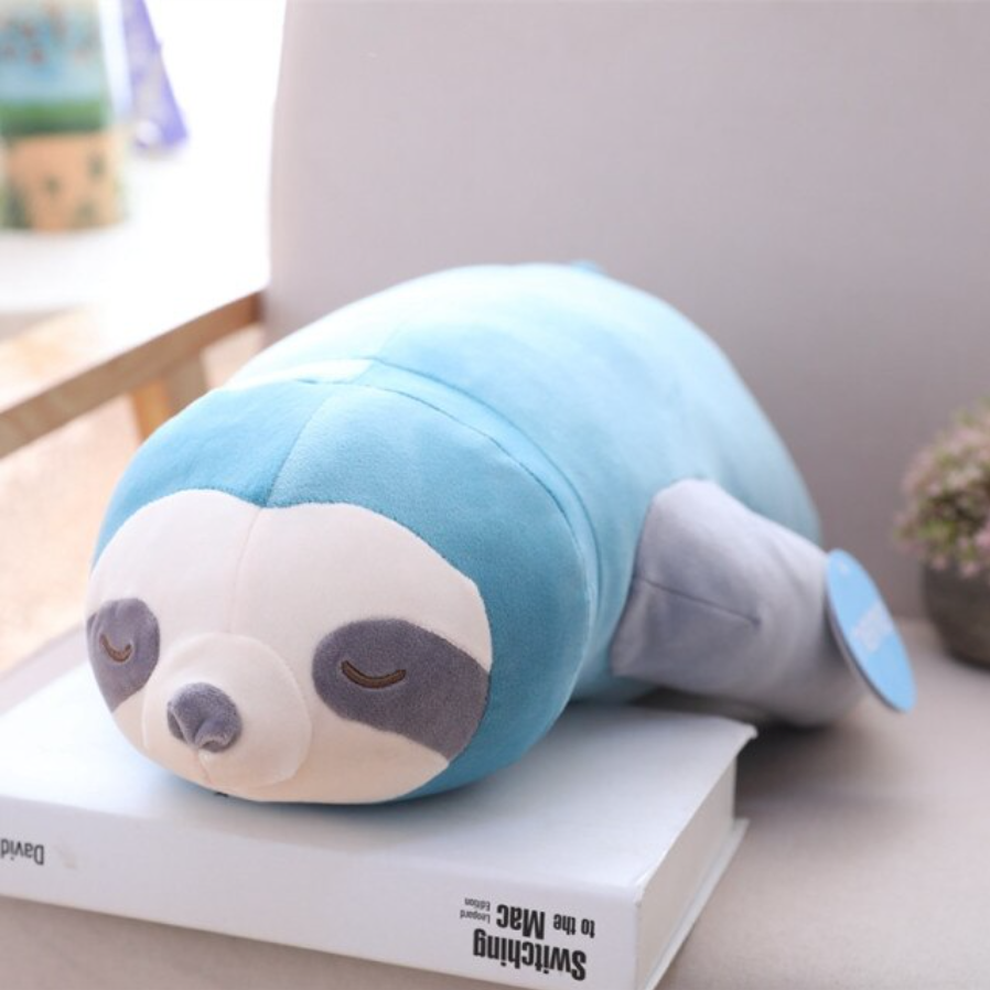 Cute Sloth Plush Pillow – Global Plushie