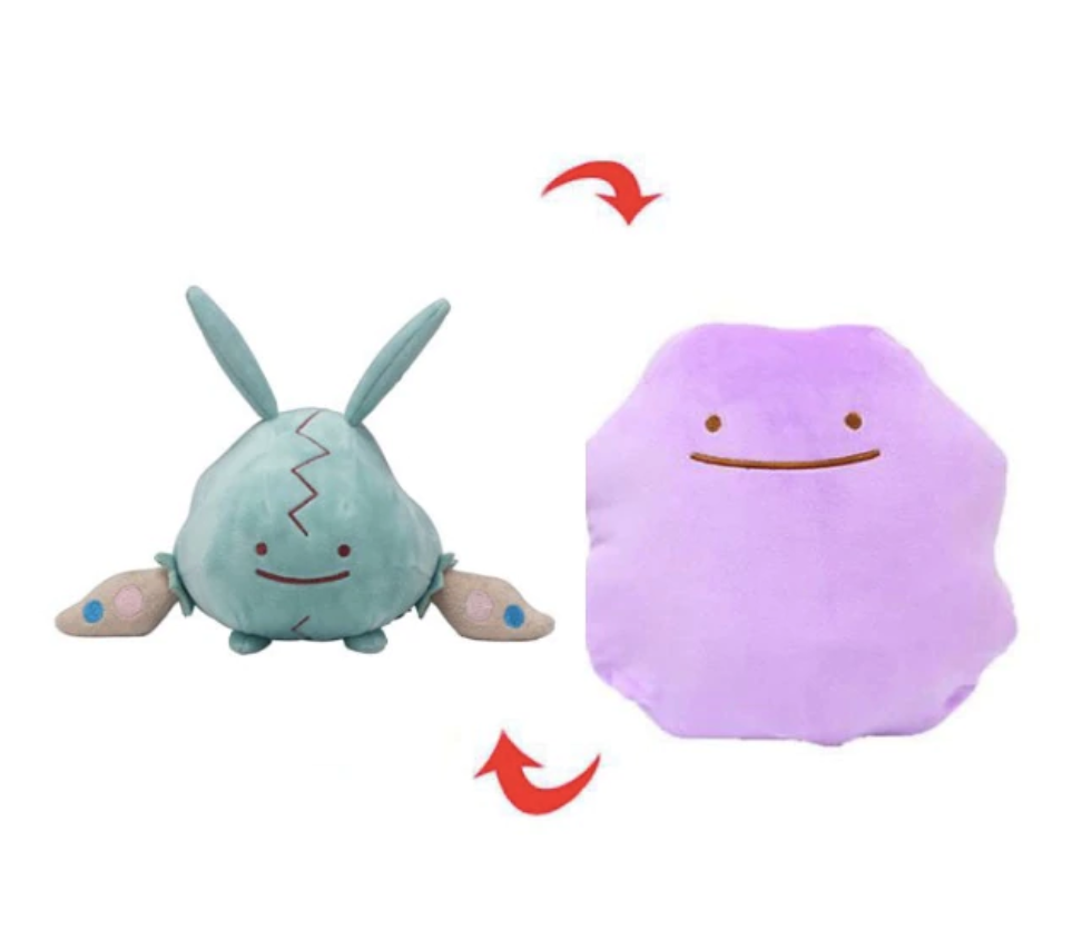 Pokemon Transformable Ditto Plushie Global Plushie