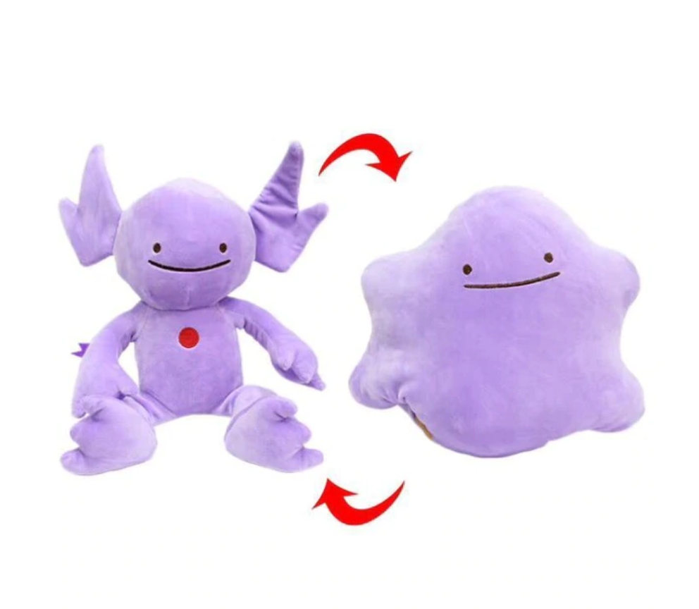Pokemon ditto reversible plush shop