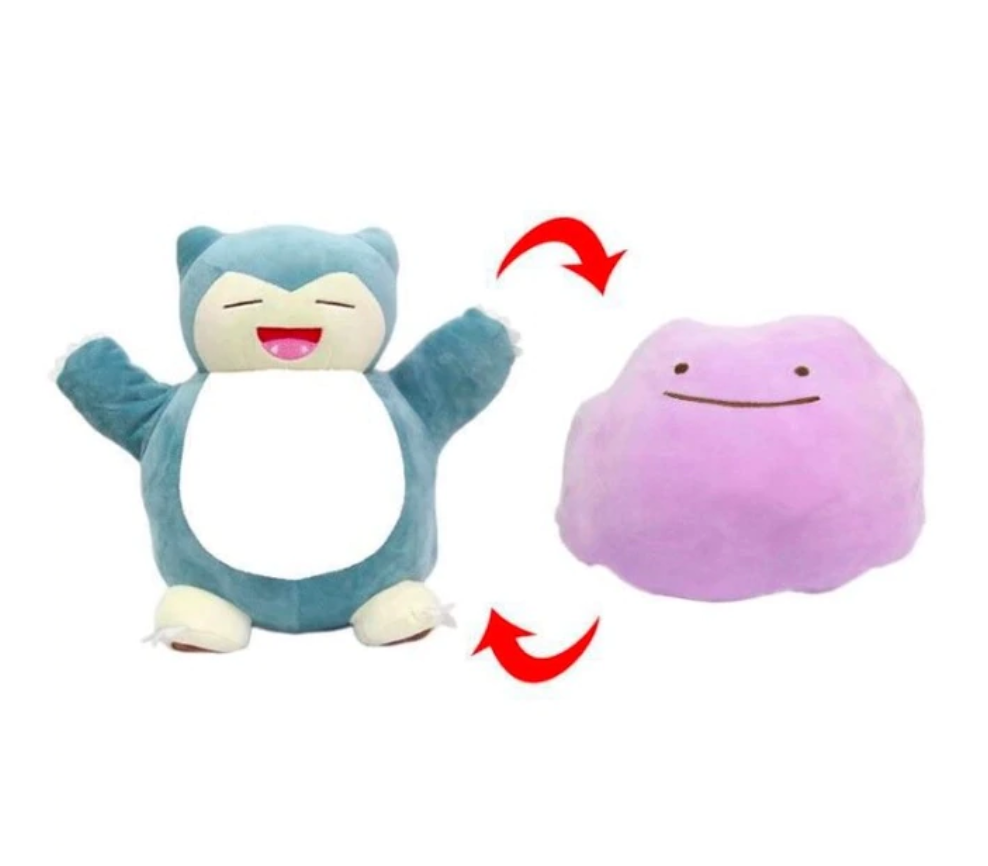 Snorlax top ditto plush