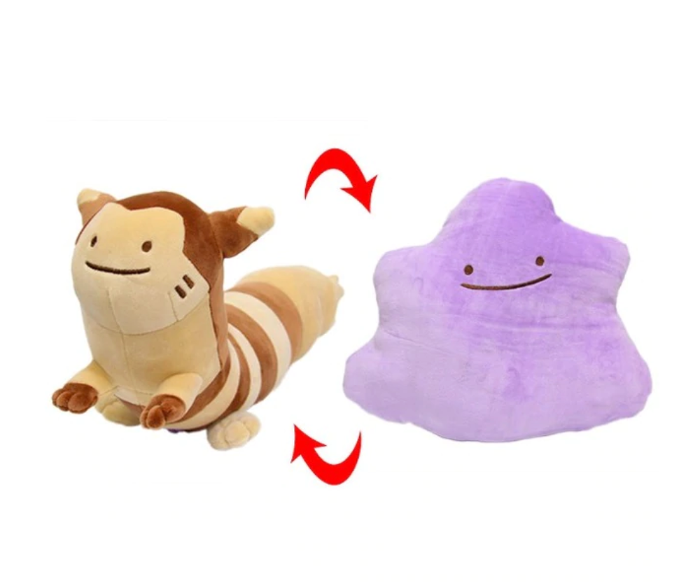 Pokemon Transformable Ditto Plushie Global Plushie