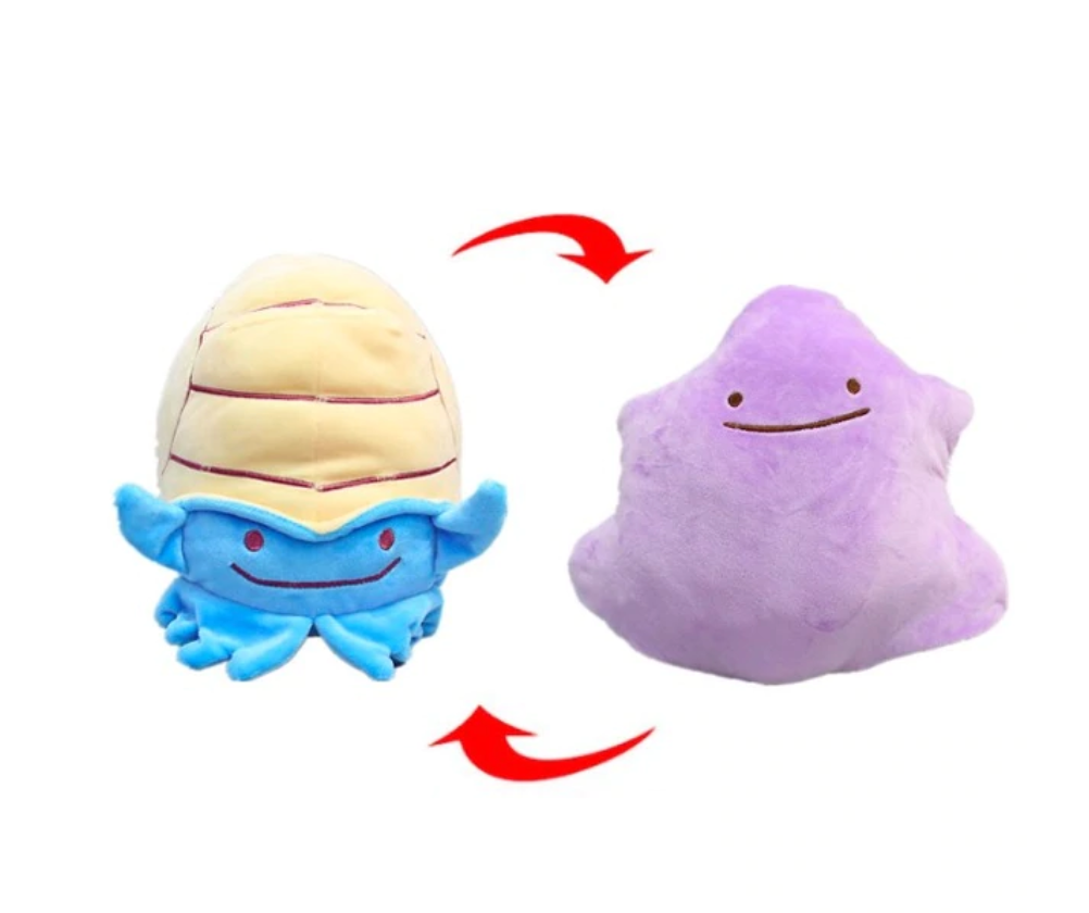 Reversible hot sale pokemon plush