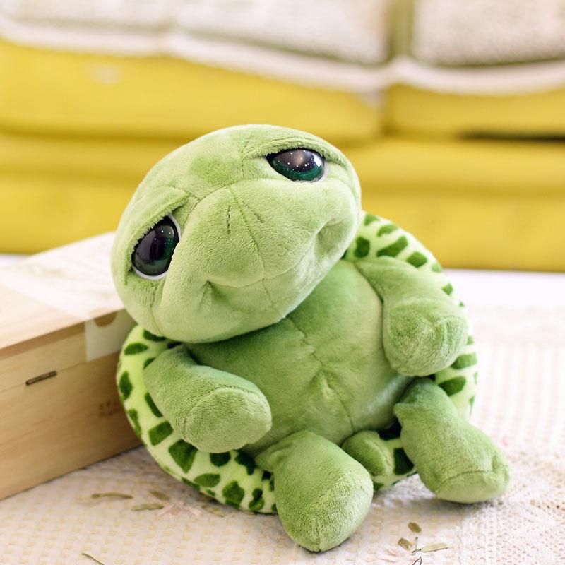 Big Eyed Green Turtle Plushie for sale at Global Plushie
