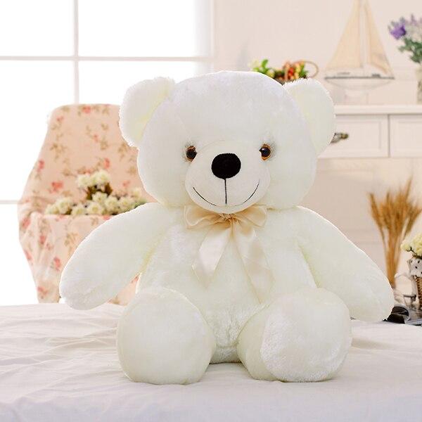 Glowing LED Teddy Bear Plushie for sale at Global Plushie