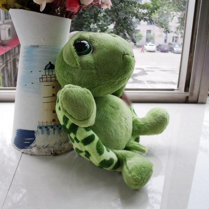 Big Eyed Green Turtle Plushie for sale at Global Plushie