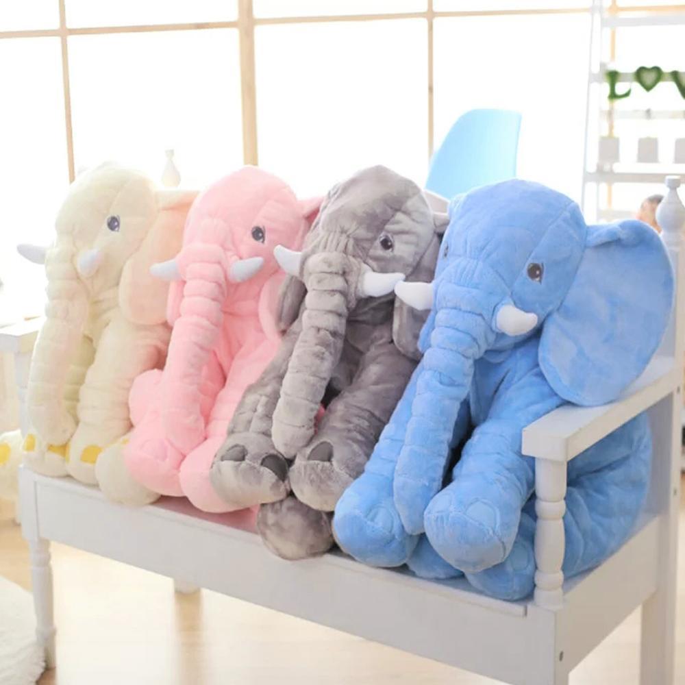 Large Elephant Plush Cushions for sale at Global Plushie